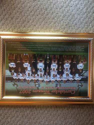 4 x Framed Cheetah Curry Cup Winner team Photo's